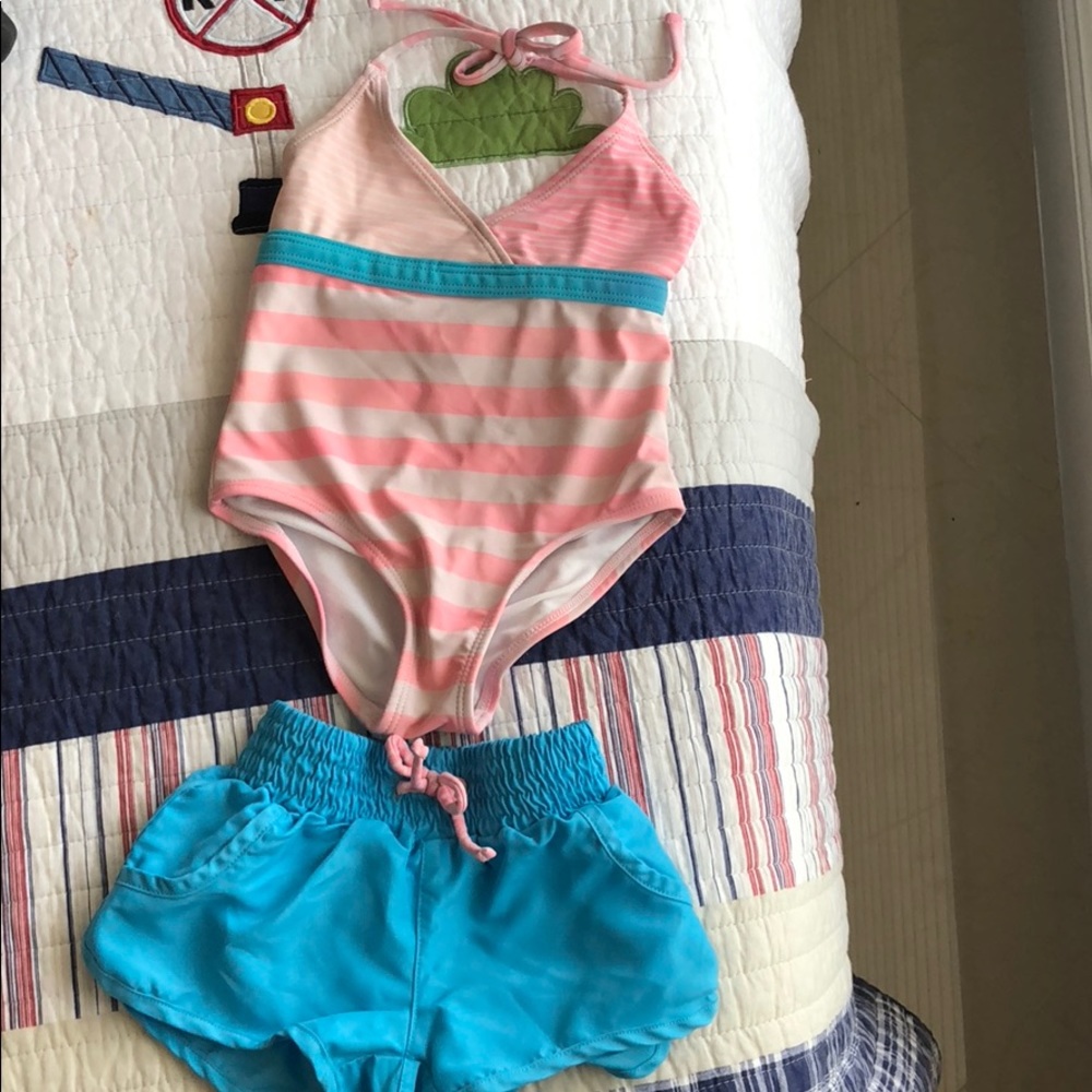 2 piece swim suit for girls